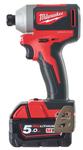 Utahovak Milwaukee M18 BLID2-502X, 2x5.0Ah, 180Nm, 1/4" Hex