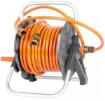 2.TRIEDA Navíjač Strend Pro, nastaviteľná dýza + 2x rýchlospojka + prípojka na vodovodný kohútik, s hadicou 1/2", 30 m, záhradný